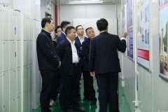 宜春市电子信息产业链招商小分队莅临米兰官方站网页版-米兰(中国)参观调研